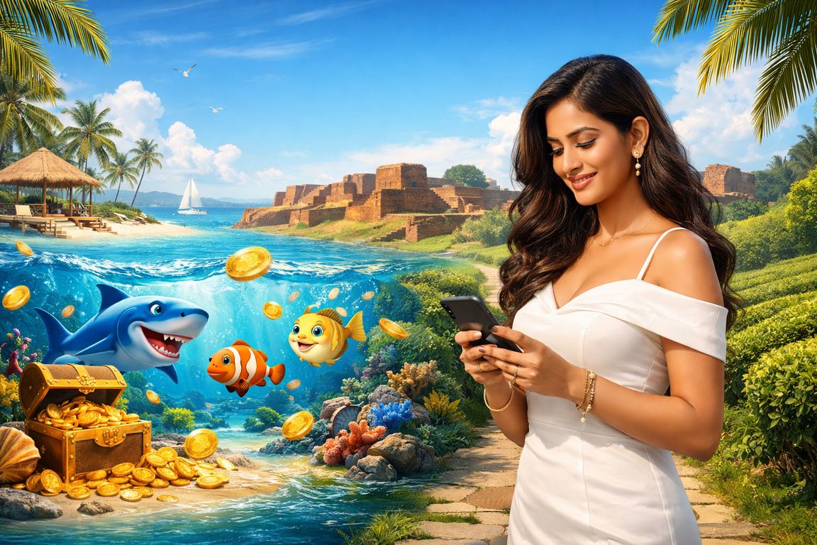 বাংলাদেশের জনপ্রিয় মাছ ধরার খেলা দৃশ্য